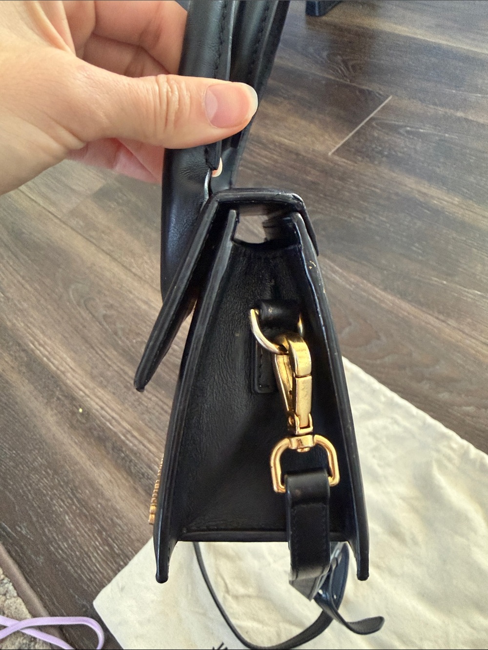 Jacquemus Black Le Chiquito Mini Top-Handle Bag - Picture 6 of 9